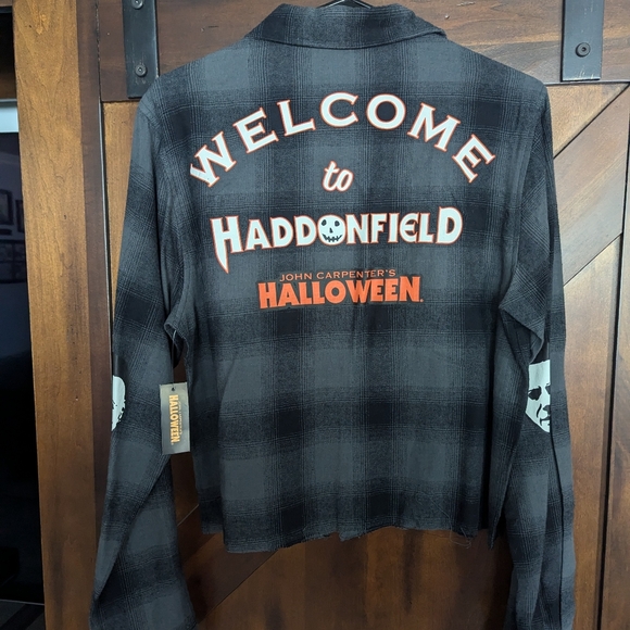 Michael Myers Halloween Ladies Flannel - Picture 2 of 4